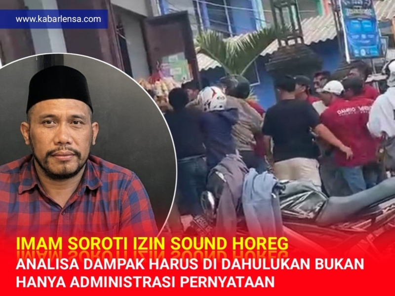 Gambar : Kericuhan Sound di Tutur / Inset : Imam Cakra Berdaulat